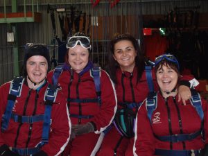 M and Skydiving Team Ready For Action